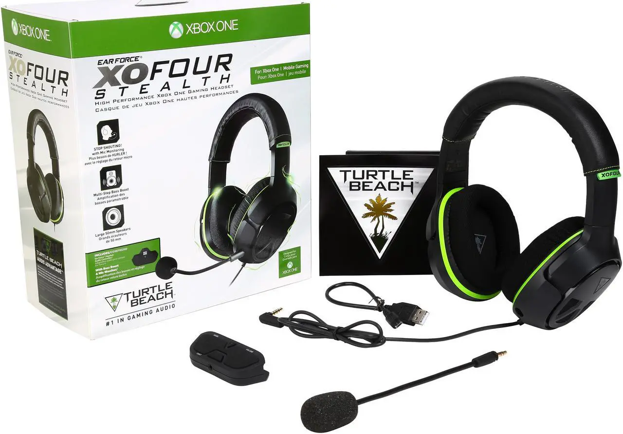 Alt view image 8 of 7 - Turtle Beach - Ear Force XO Four Stealth Gaming Headset - Xbox One