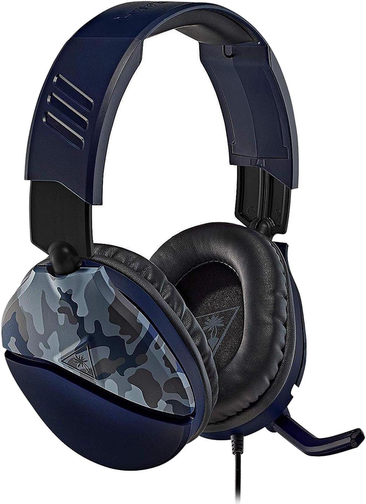 Turtle Beach Recon 70 Gaming Headset for Xbox Series X|S, Xbox One, PS5, PS4, Nintendo Switch & PC - Blue Camo