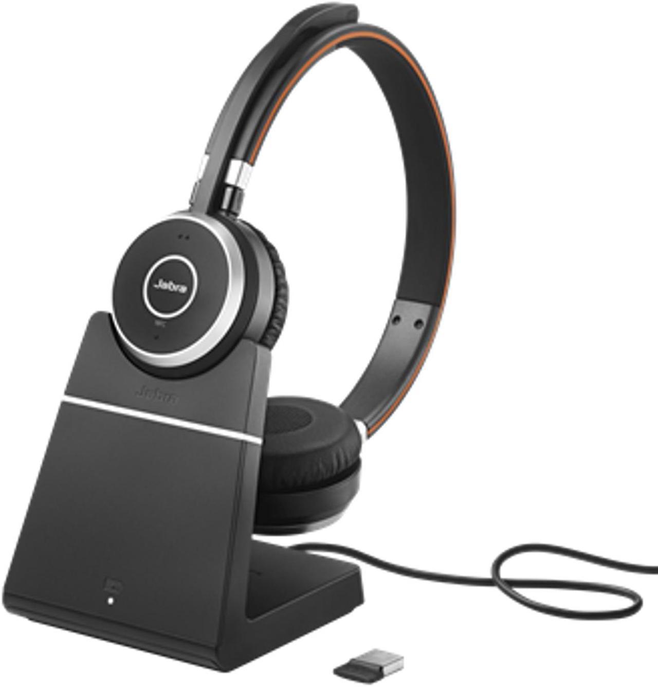 Jabra Evolve 65 SE Stereo MS w/Charging Stand