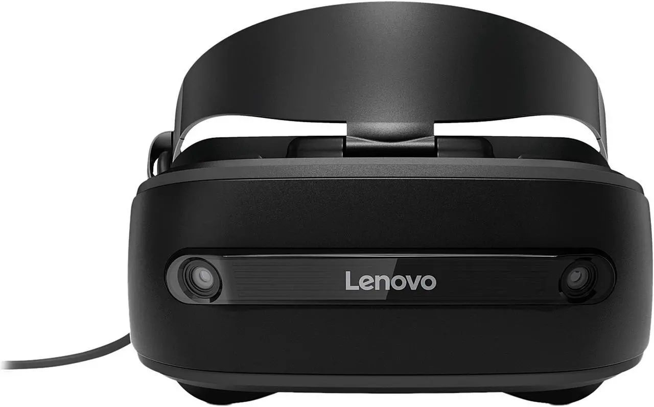 Alt view image 3 of 10 - Lenovo Explorer G0A20002WW Black Mixed Reality Headset with Controllers