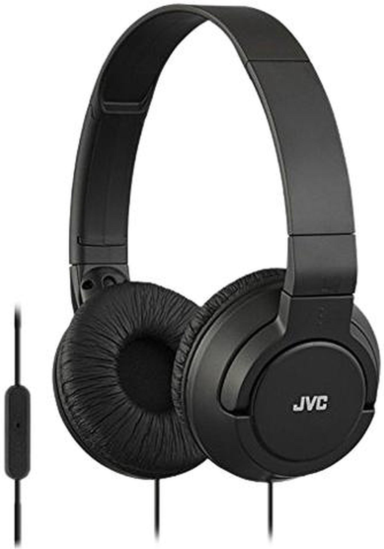 Main image of JVC HA-SR185 Powerful Bass On-Ear Headphone - Black - HASR185B
