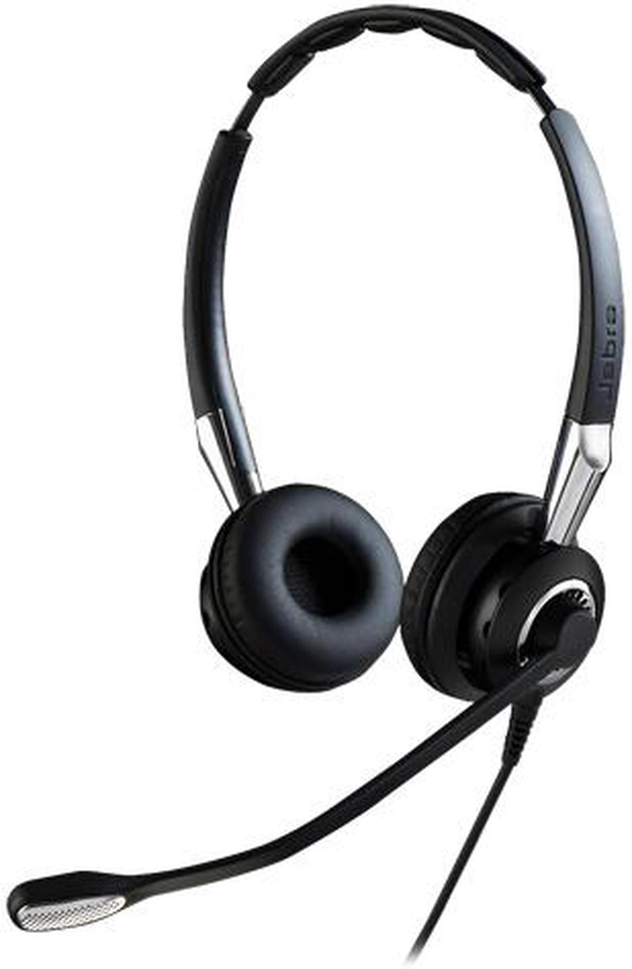 Jabra 2400 II QD Duo NC Wired Headset - Black