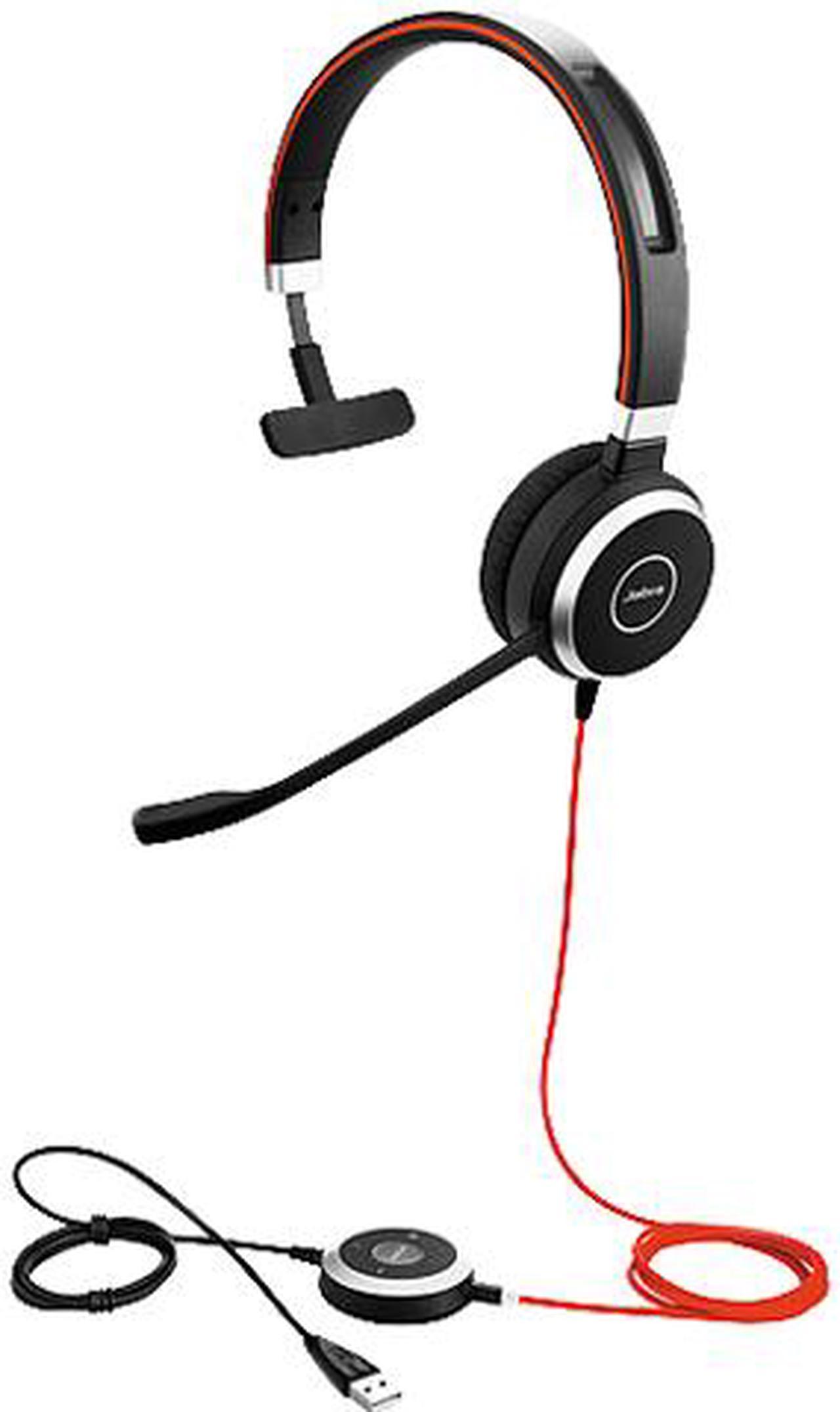 Jabra EVOLVE 40 MS Mono Black 3.5mm Wired Headset 6393-823-109