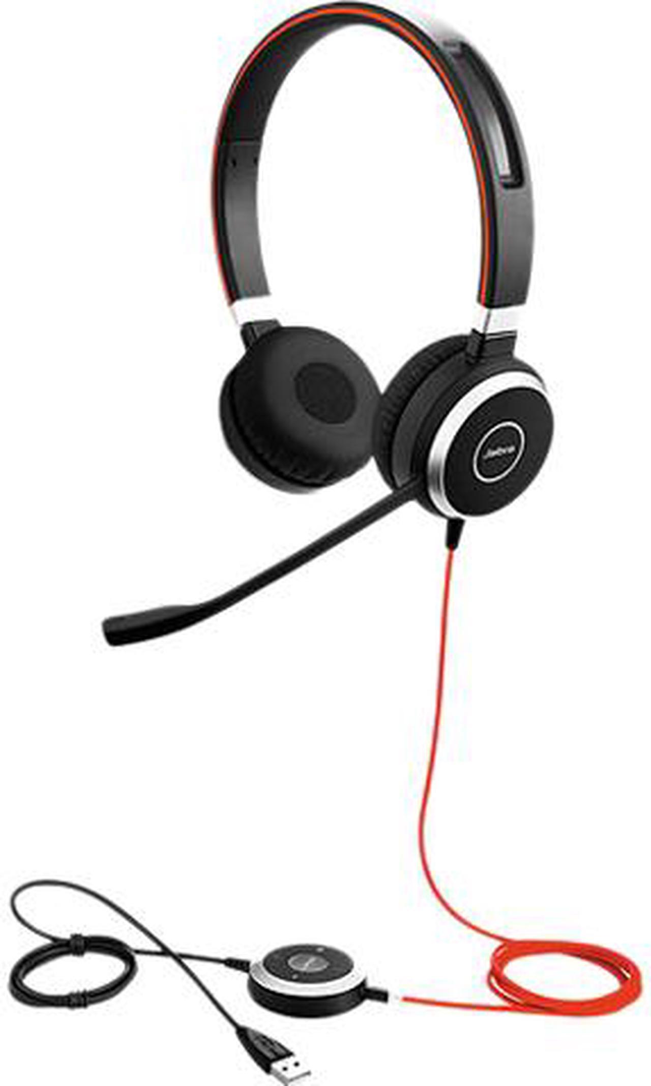 Jabra Evolve 40 MS Mono, USB Black USB 2.0/3.0, 3.5mm jack Wired Headset 6399-823-109