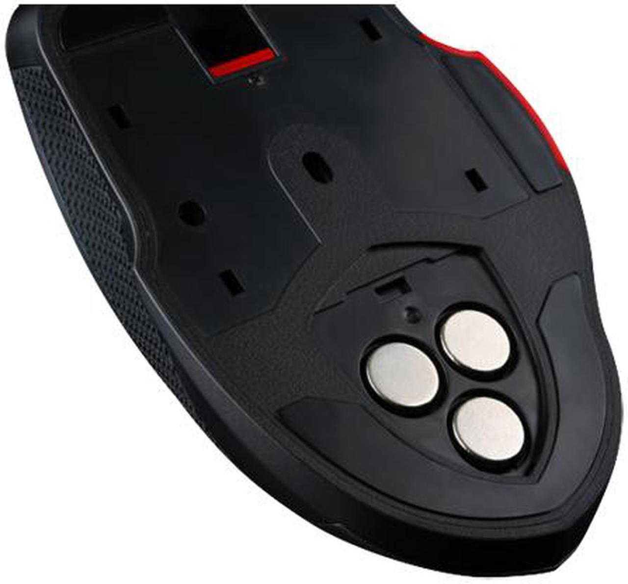 Alt view image 10 of 15 - MSI INTERCEPTOR DS300 S12-0401290-D22 Black 6 Buttons 1 x Wheel USB 2.0 Wired Laser Gaming Mouse