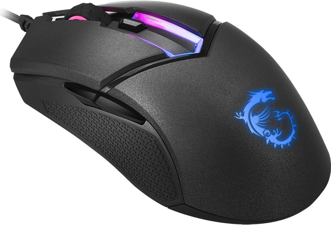 MSI CLUTCH GM30 6 Buttons 1 x Wheel USB 2.0 Wired Optical 6200 dpi Gaming Mouse