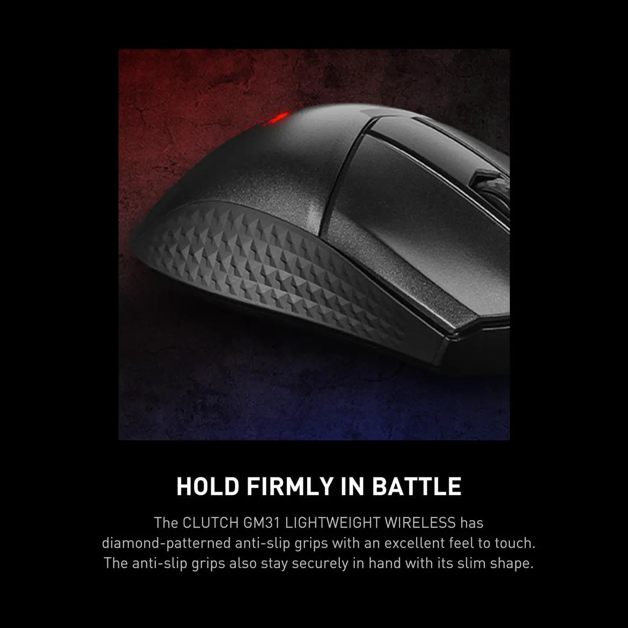 Alt view image 11 of 16 - MSI Clutch GM31 Lightweight Wireless Ergonomic Gaming Mouse & Charging Dock, 12K DPI Optical Sensor, 60M Omron Switches, Fast-Charging 110Hr Battery, RGB Mystic Light, 5 Programmable Buttons, PC/Mac