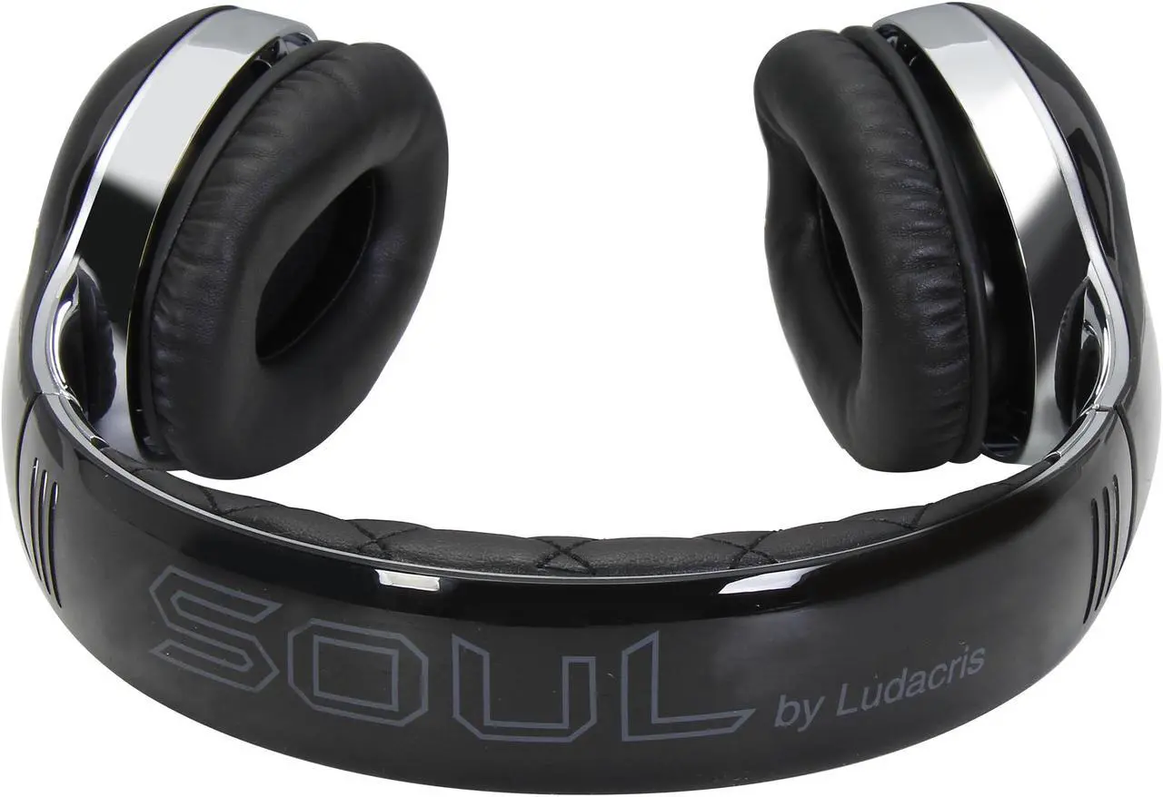 Alt view image 4 of 7 - Soul by Ludacris Black SL150CBC 3.5mm Connector Pro Hi-Definition On-Ear Headphones - Chrome/Black