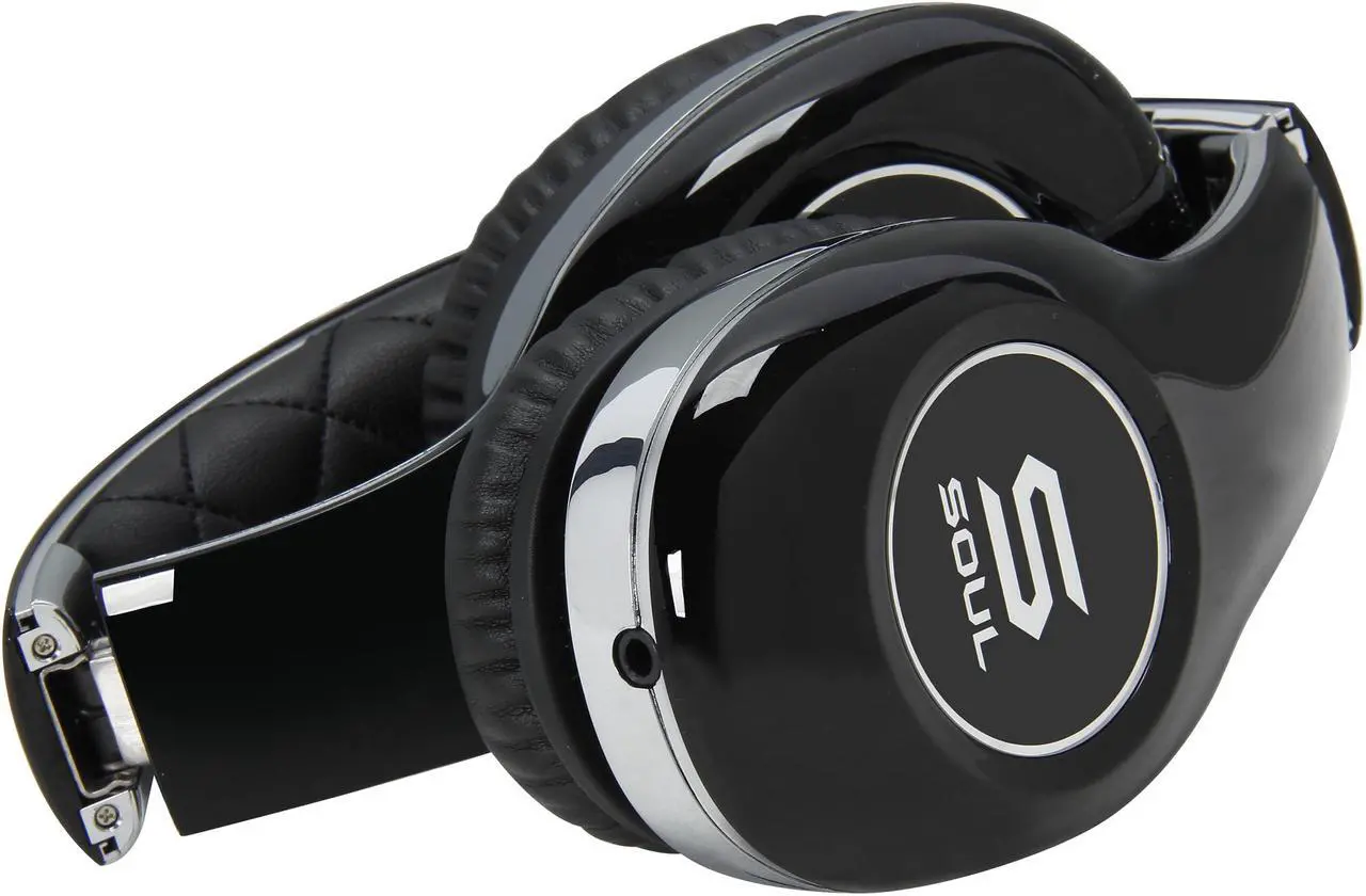 Alt view image 6 of 7 - Soul by Ludacris Black SL150CBC 3.5mm Connector Pro Hi-Definition On-Ear Headphones - Chrome/Black