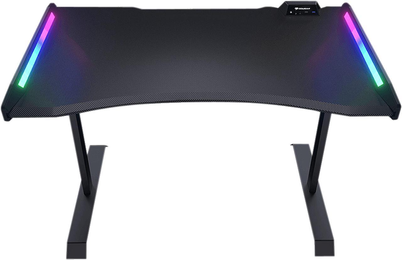 COUGAR MARS 120 49" Gaming Desk with Dazzling ARGB Lighting Effects and Ergonomic Design