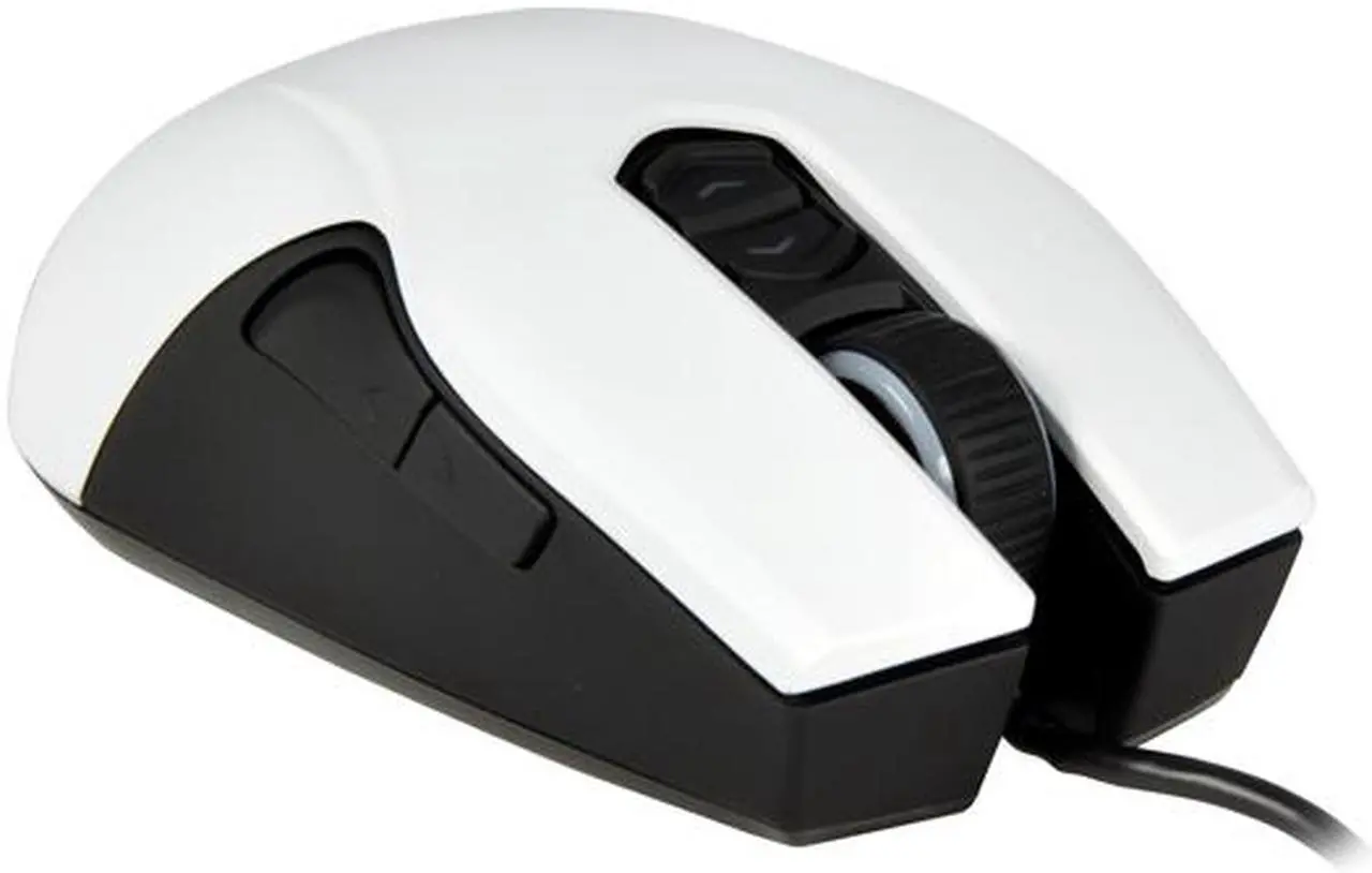 Alt view image 3 of 8 - CM Storm Recon - Ambidextrous 4000 DPI Gaming Mouse with Multicolor LEDs for Left and Right Handed Users (White)