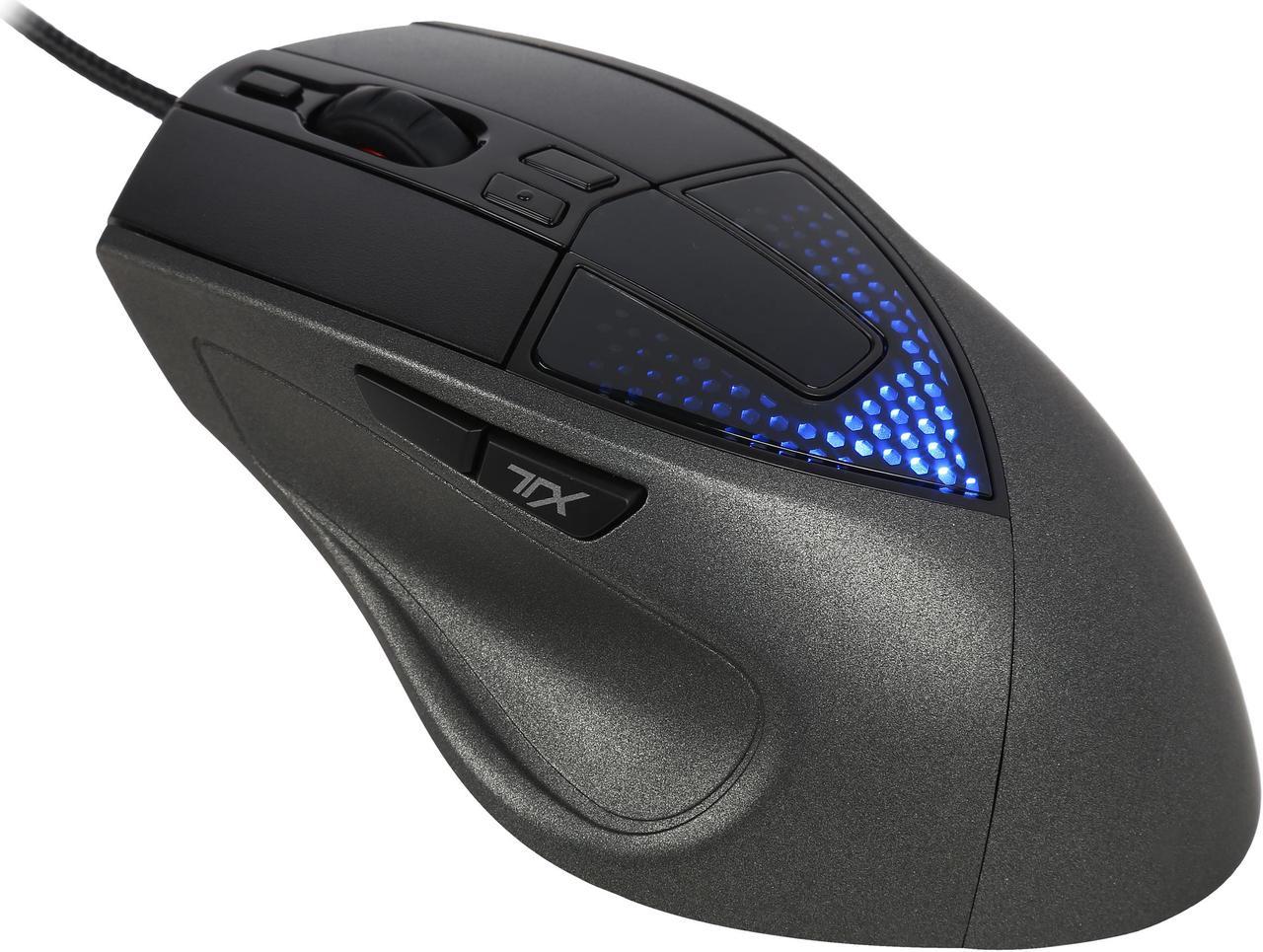 COOLER MASTER Sentinel III SGM-6020-KLOW1 Black 8 Buttons 1 x Wheel USB 2.0 Wired Optical Gaming Mouse