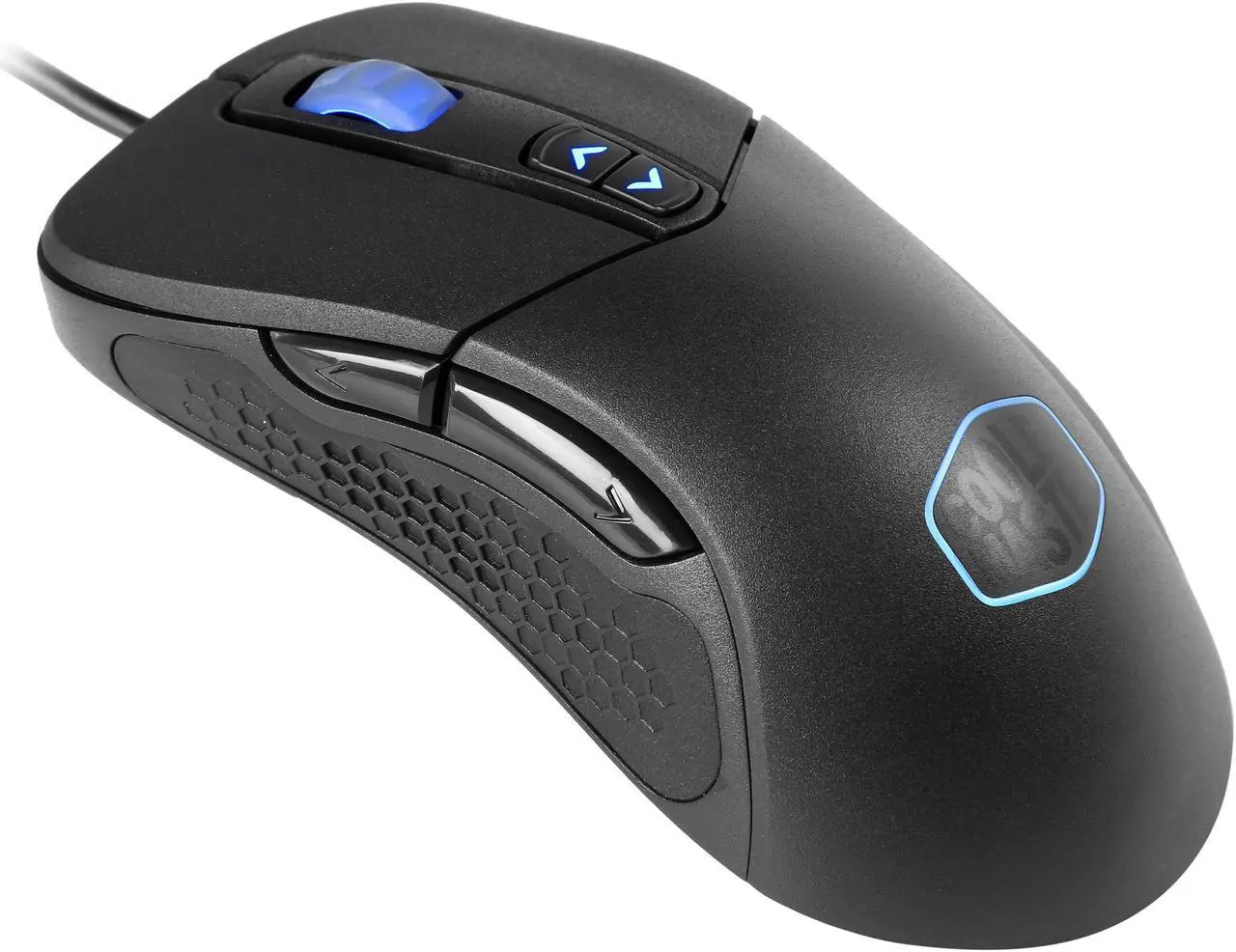 Alt view image 3 of 6 - Cooler Master MasterMouse MM530 Ergonomic Gaming Mouse with Precision 12000 DPI Sensor and Durable PBT Buttons w/ Omron Switches