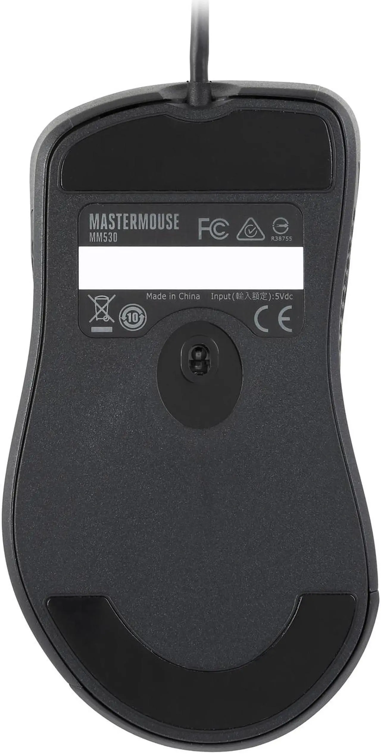 Alt view image 6 of 6 - Cooler Master MasterMouse MM530 Ergonomic Gaming Mouse with Precision 12000 DPI Sensor and Durable PBT Buttons w/ Omron Switches