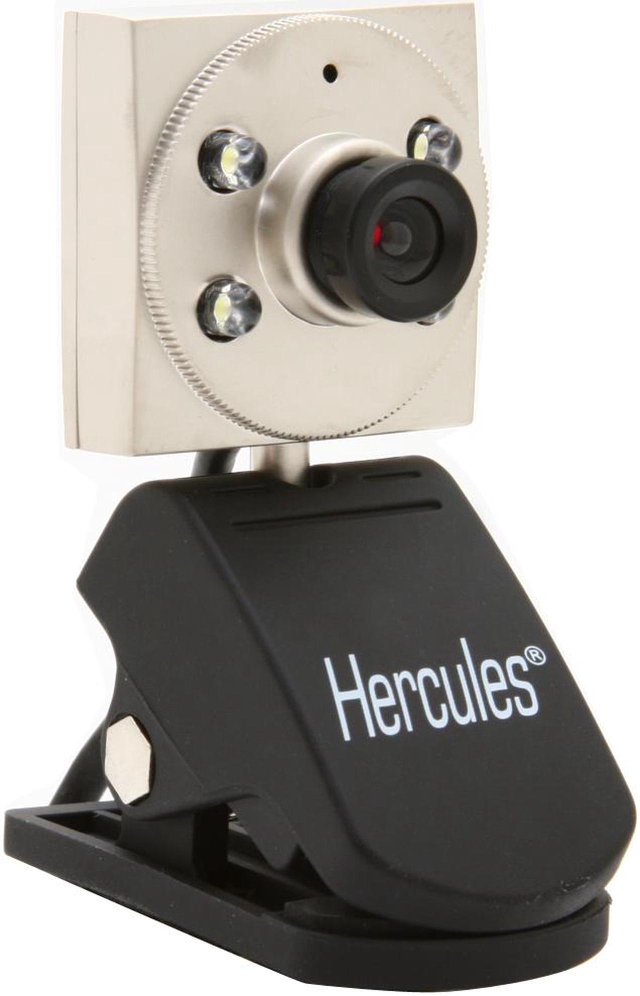 Alt view image 7 of 10 - Hercules Classic Silver USB 2.0 Webcam
