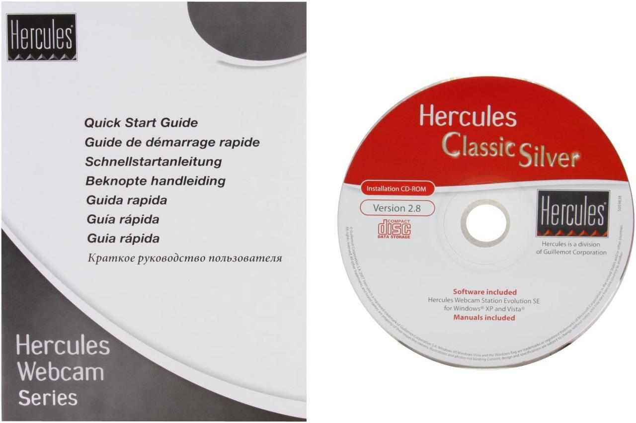 Alt view image 9 of 10 - Hercules Classic Silver USB 2.0 Webcam