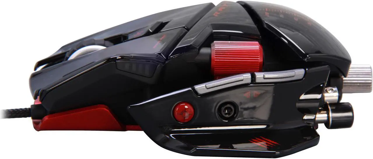 Alt view image 5 of 6 - Mad Catz R.A.T.7 Gaming Mouse for PC and Mac - Gloss Black