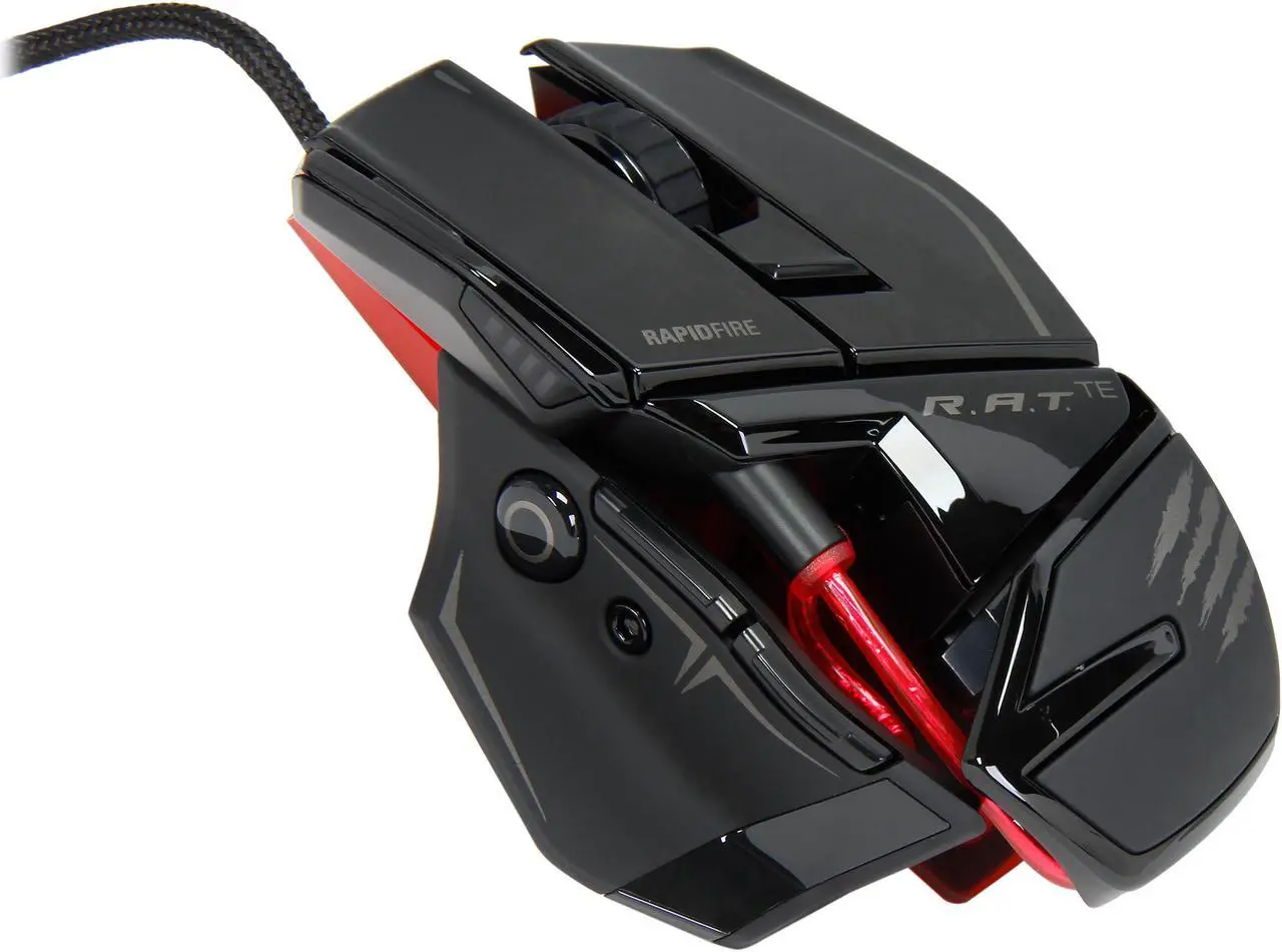 Main image of Mad Catz R.A.T.TE Tournament Edition Gaming Mouse for PC and Mac - Gloss Black