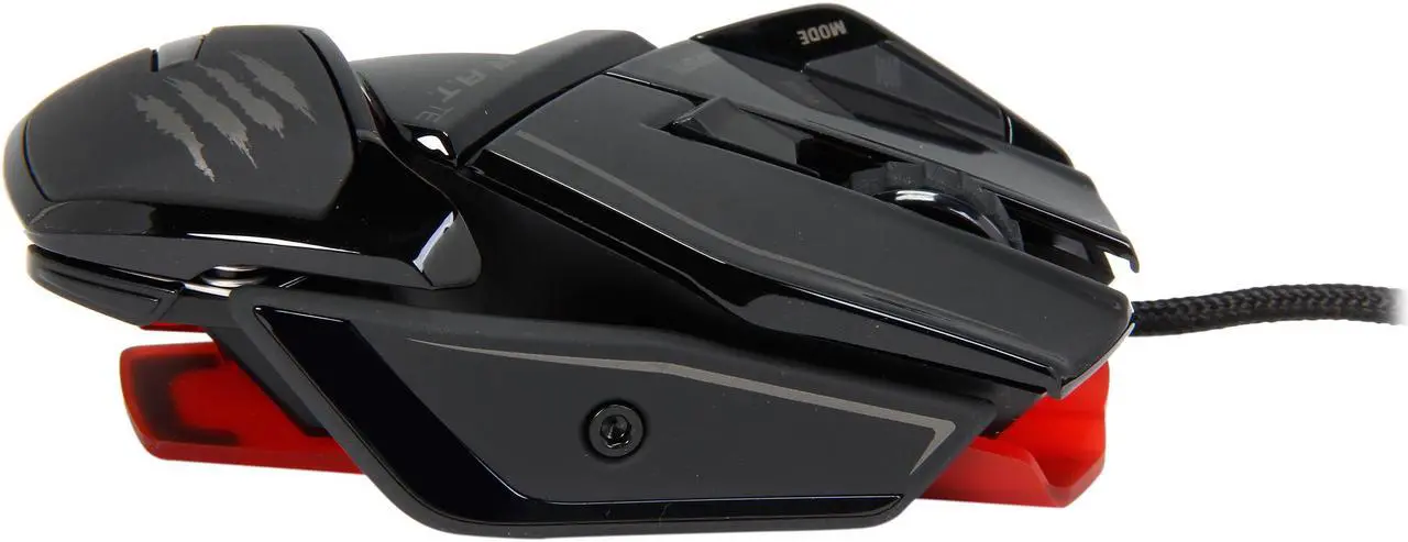 Alt view image 5 of 6 - Mad Catz R.A.T.TE Tournament Edition Gaming Mouse for PC and Mac - Gloss Black