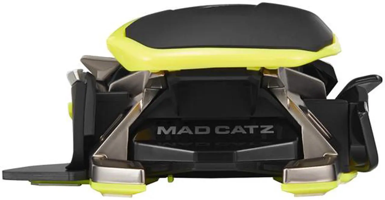 Alt view image 3 of 9 - Mad Catz R.A.T. PRO X MCB4371800P6/02/1 1 x Wheel Wired Laser Ultimate Gaming Mouse with Philips PLN2037 Twin-eye Laser Sensor Module for PC