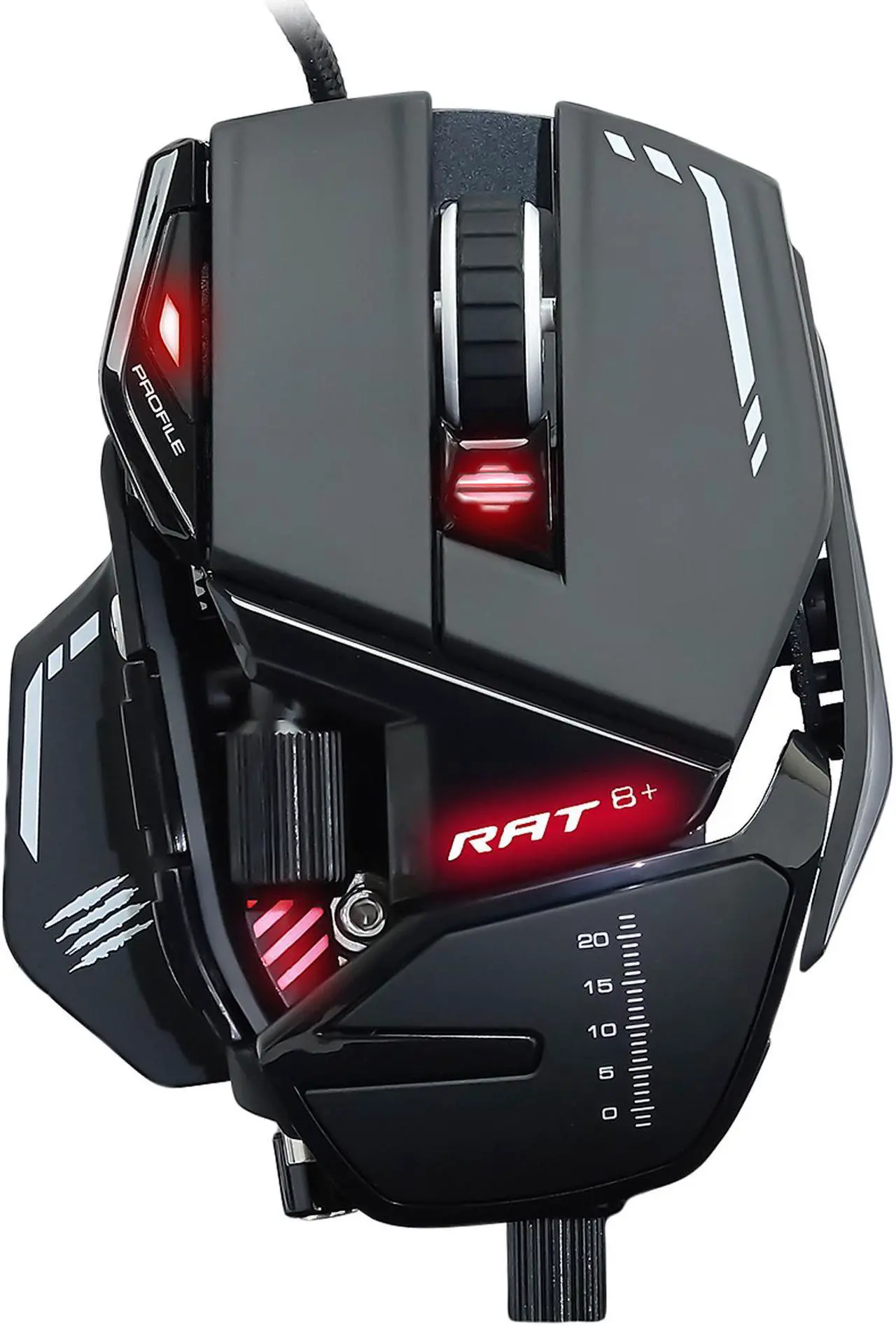 Main image of MAD CATZ The Authentic R.A.T 8+ Optical Gaming Mouse - Black