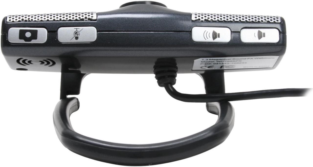 Alt view image 5 of 9 - GEAR HEAD WC785SFX 1.3 MP Effective Pixels USB 2.0 Sound FX WebCam