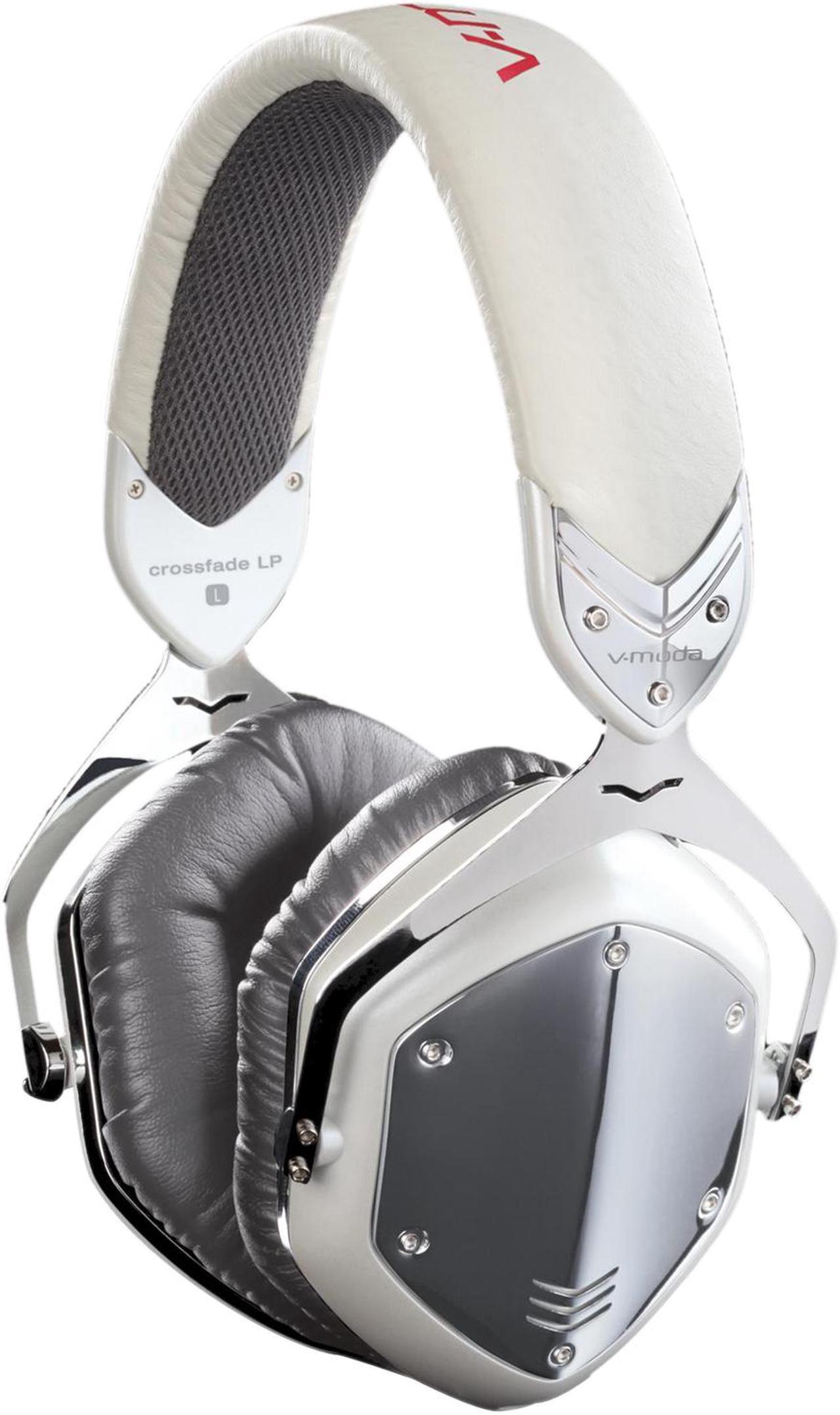 Alt view image 3 of 8 - V-MODA Crossfade LP Over-Ear Metal Headphones in White Pearl