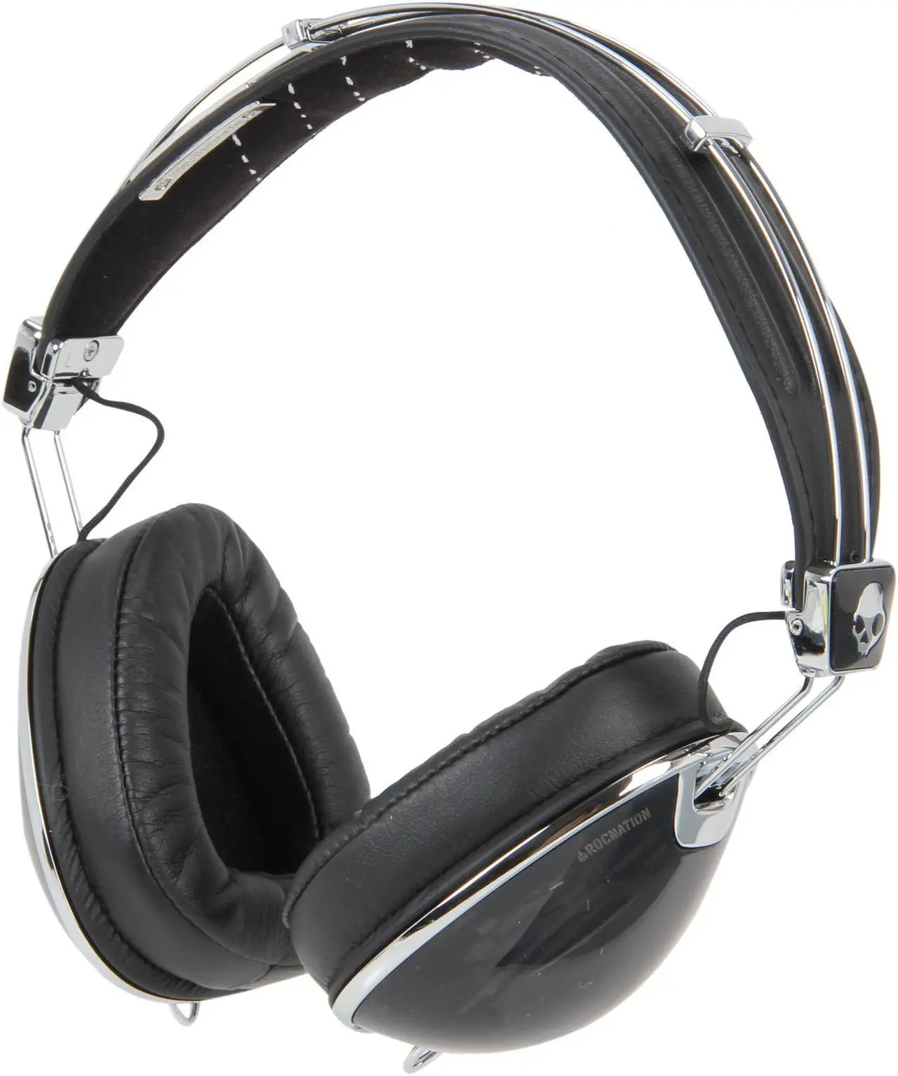Main image of Skullcandy Roc Nation Aviator Over-Ear Headphones w/ Mic (Black) - S6AVDM-156 (2011 Model)