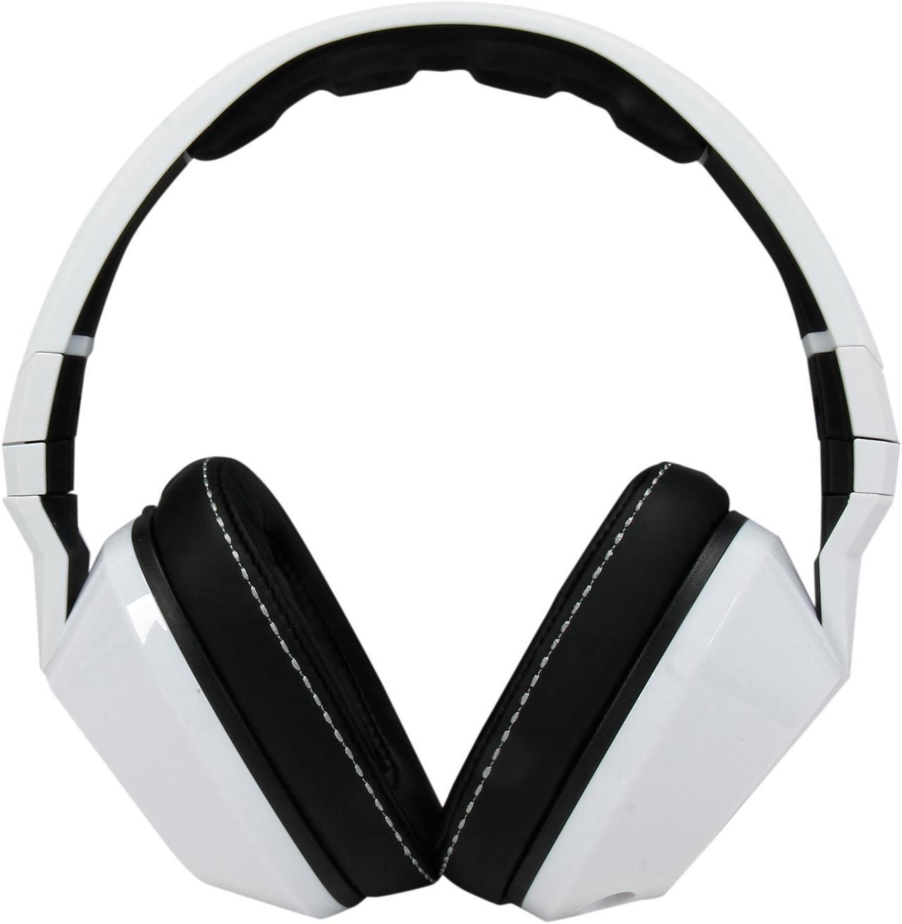 Alt view image 2 of 7 - Skullcandy Crusher White S6SCFZ-072 3.5mm Connector Supra-aural Headphone