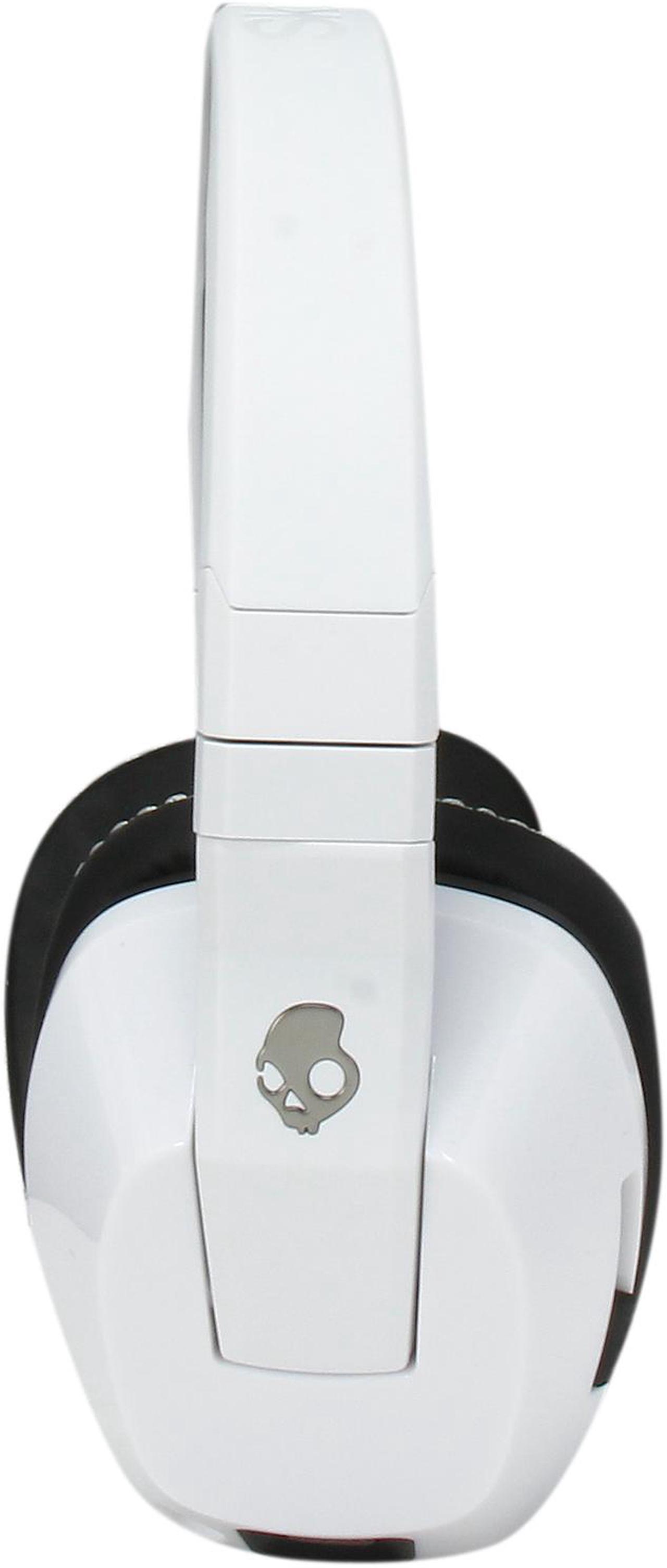 Alt view image 3 of 7 - Skullcandy Crusher White S6SCFZ-072 3.5mm Connector Supra-aural Headphone