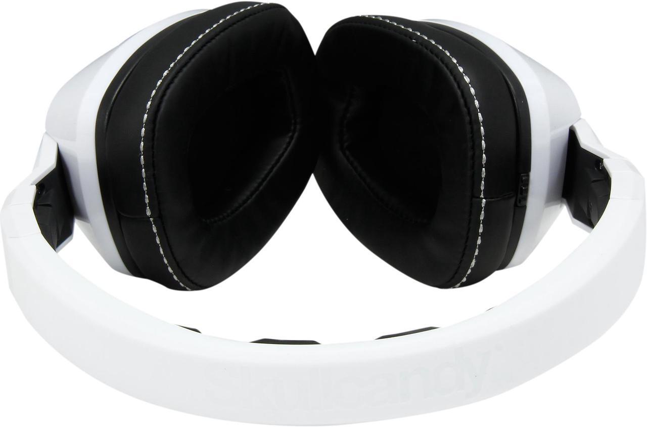 Alt view image 4 of 7 - Skullcandy Crusher White S6SCFZ-072 3.5mm Connector Supra-aural Headphone