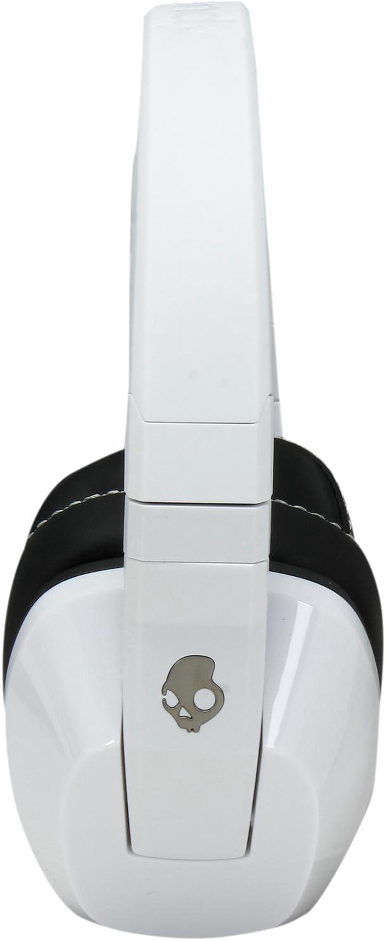 Alt view image 5 of 7 - Skullcandy Crusher White S6SCFZ-072 3.5mm Connector Supra-aural Headphone
