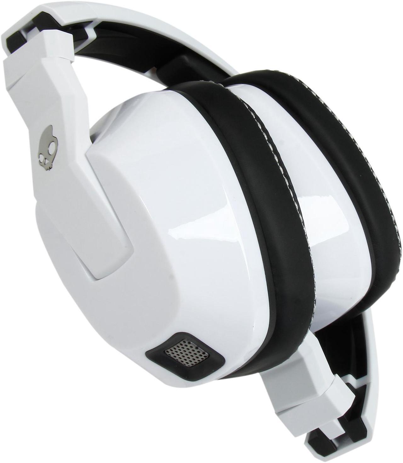 Alt view image 6 of 7 - Skullcandy Crusher White S6SCFZ-072 3.5mm Connector Supra-aural Headphone