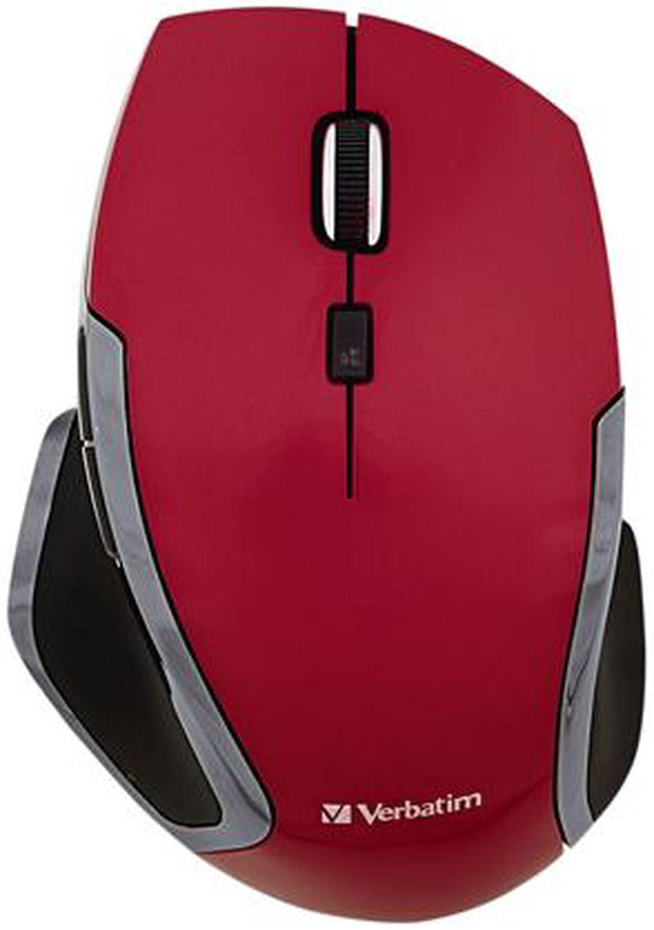 Alt view image 2 of 5 - Verbatim 99018 Red 6 Buttons 1 x Wheel RF Wireless Mouse