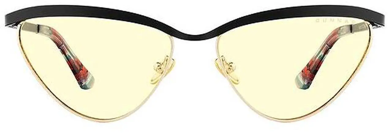 Alt view image 5 of 5 - Gunnar tokidoki Year of the Dragon Computer Glasses Onyx/Gold Frame, Clear Lens, 35% Blue Light & 100% UV Protection, YOD-12709