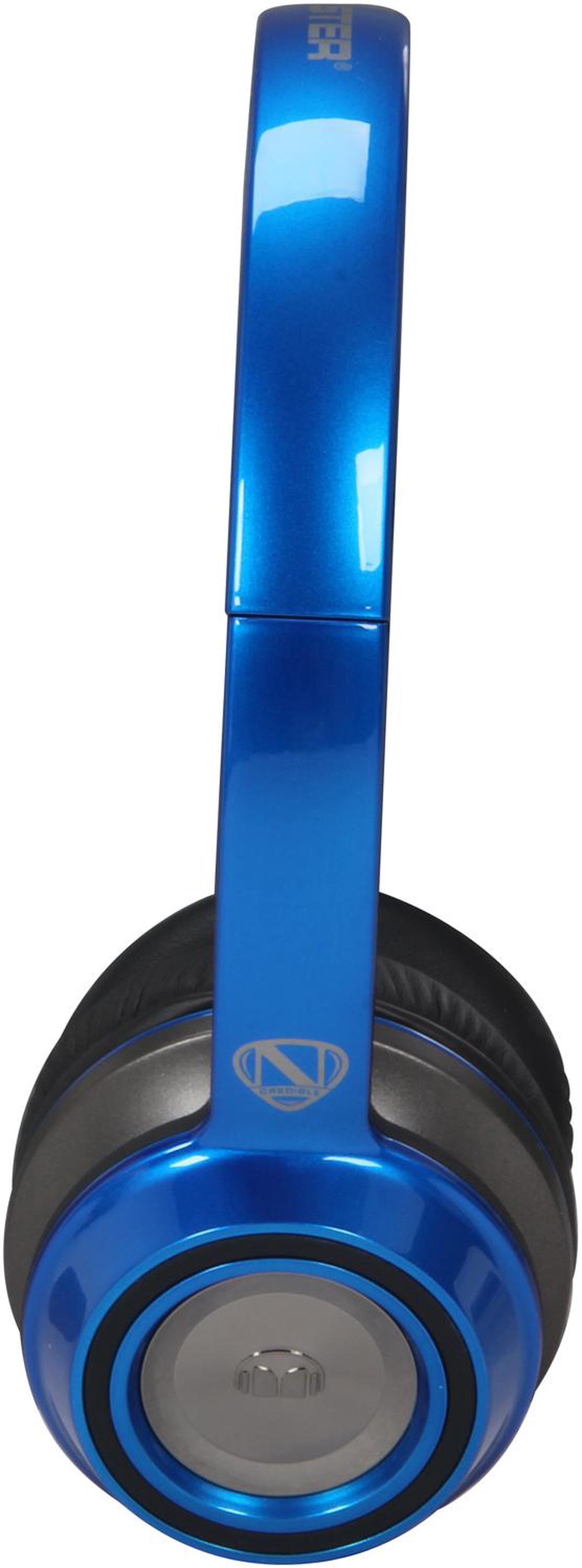 Alt view image 3 of 7 - Ncredible N-Tune On-Ear Headphone by Monster - Cobalt Blue