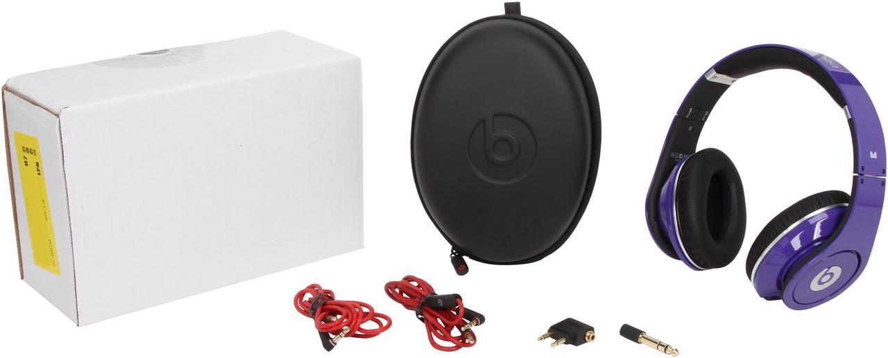 Alt view image 9 of 9 - Beats by Dr. Dre Studio On-Ear Headphones, Purple