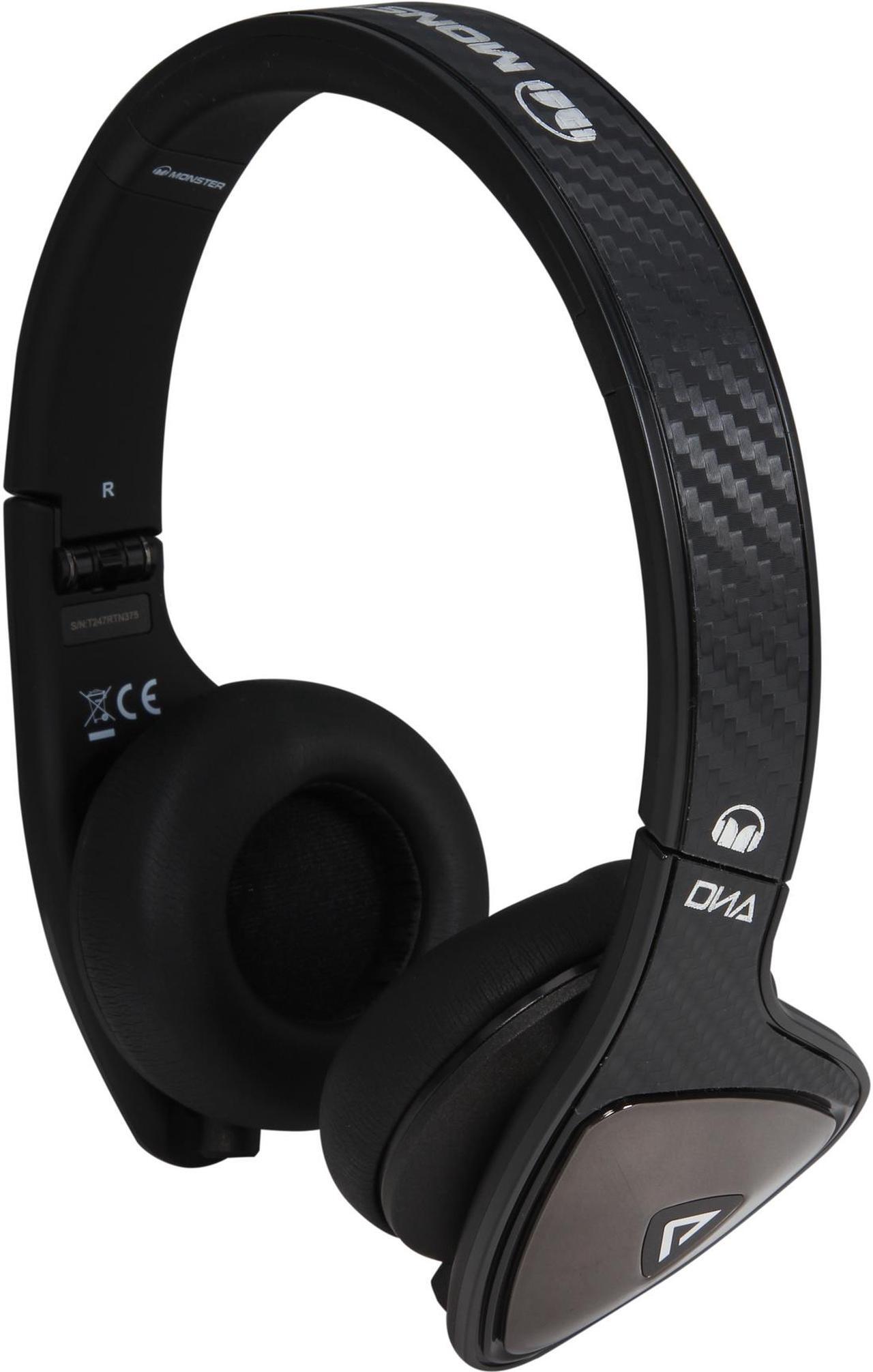 Main image of Monster DNA On-Ear Headphones-Blk/Carbon Fiber
