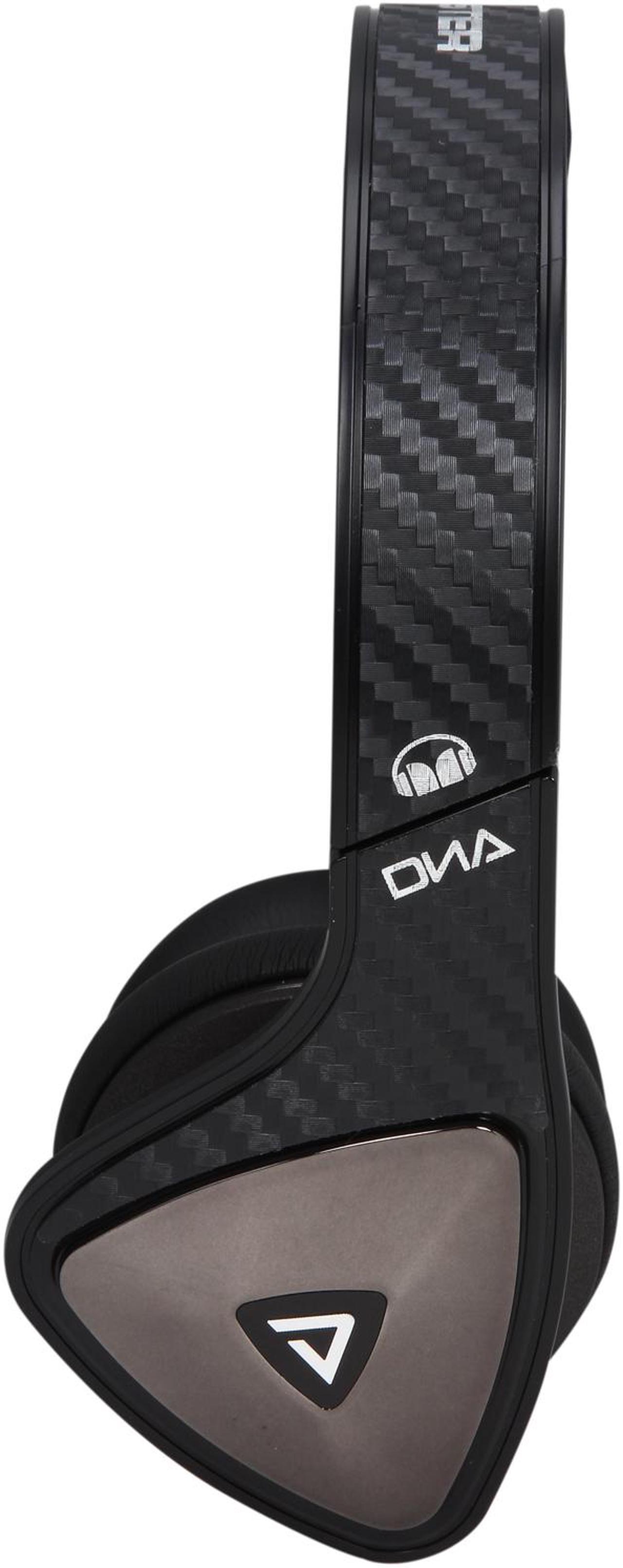 Alt view image 4 of 8 - Monster DNA On-Ear Headphones-Blk/Carbon Fiber