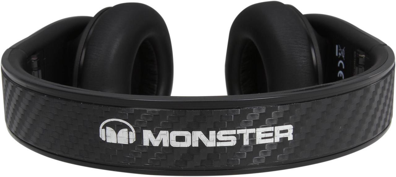 Alt view image 5 of 8 - Monster DNA On-Ear Headphones-Blk/Carbon Fiber