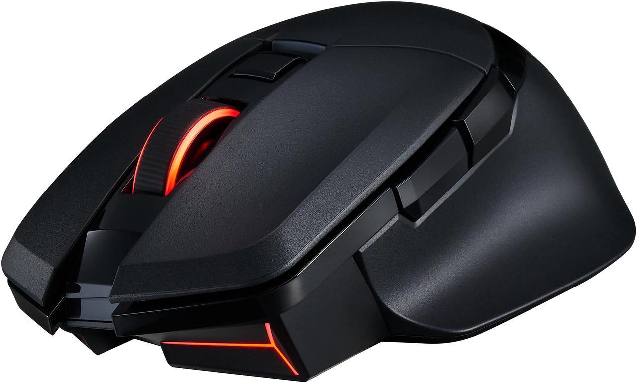 Alt view image 3 of 5 - PowerColor ALPHYN AM10 Wireless Gaming Mouse - Black