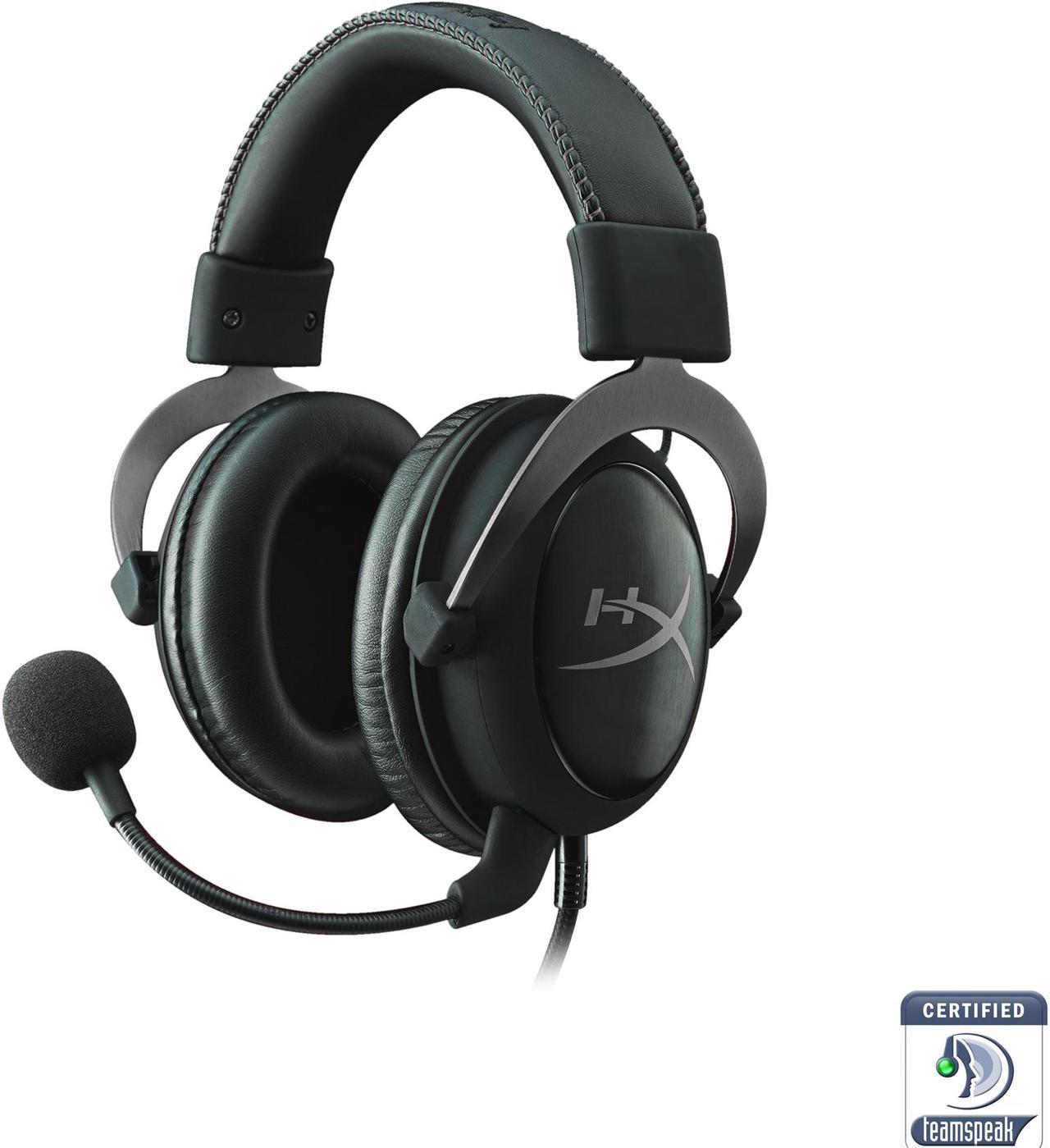 HyperX Cloud II Gaming Headset with 7.1 Virtual Surround Sound for PC / PS4 / Mac / Mobile - Gun Metal