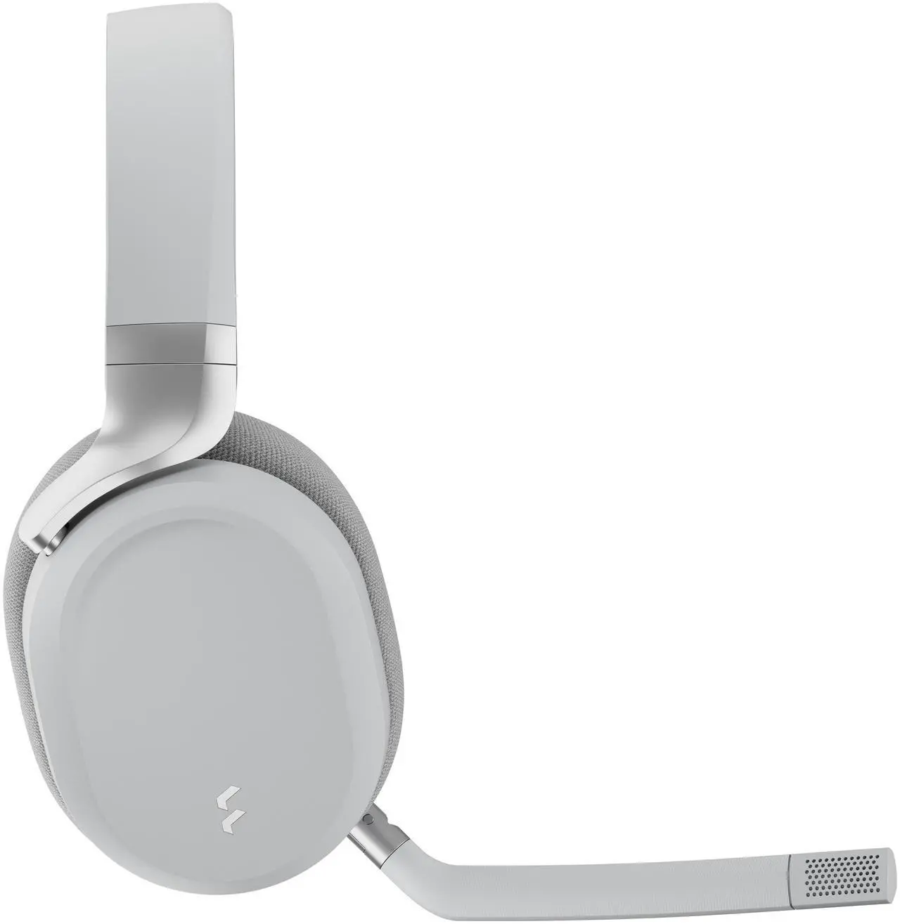 Alt view image 9 of 16 - Fractal Design Scape Light RGB Wireless Gaming Headset w/ Immersive Audio, USB Dongle & BT 5.3, Charging Stand, 40-Hr Battery, compatible with PC, Mac, PS4, PS5, Switch, Mobile - Gray (FD-HS-SCA1-02)