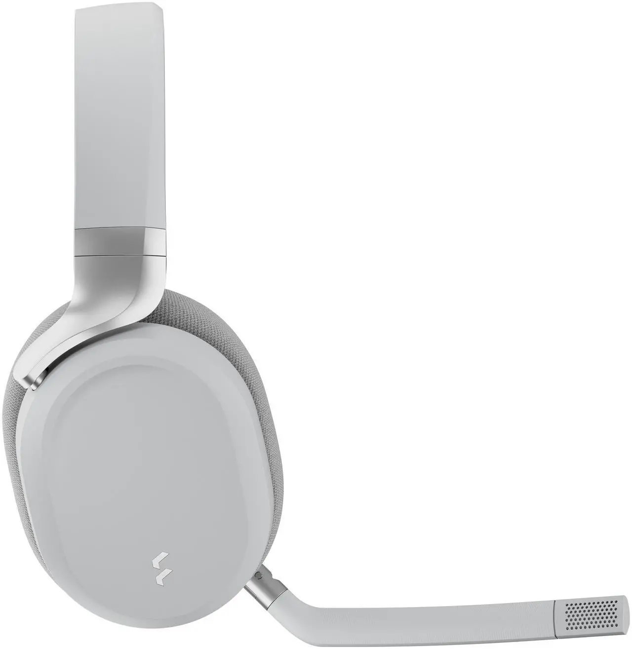 Alt view image 14 of 16 - Fractal Design Scape Light RGB Wireless Gaming Headset w/ Immersive Audio, USB Dongle & BT 5.3, Charging Stand, 40-Hr Battery, compatible with PC, Mac, PS4, PS5, Switch, Mobile - Gray (FD-HS-SCA1-02)