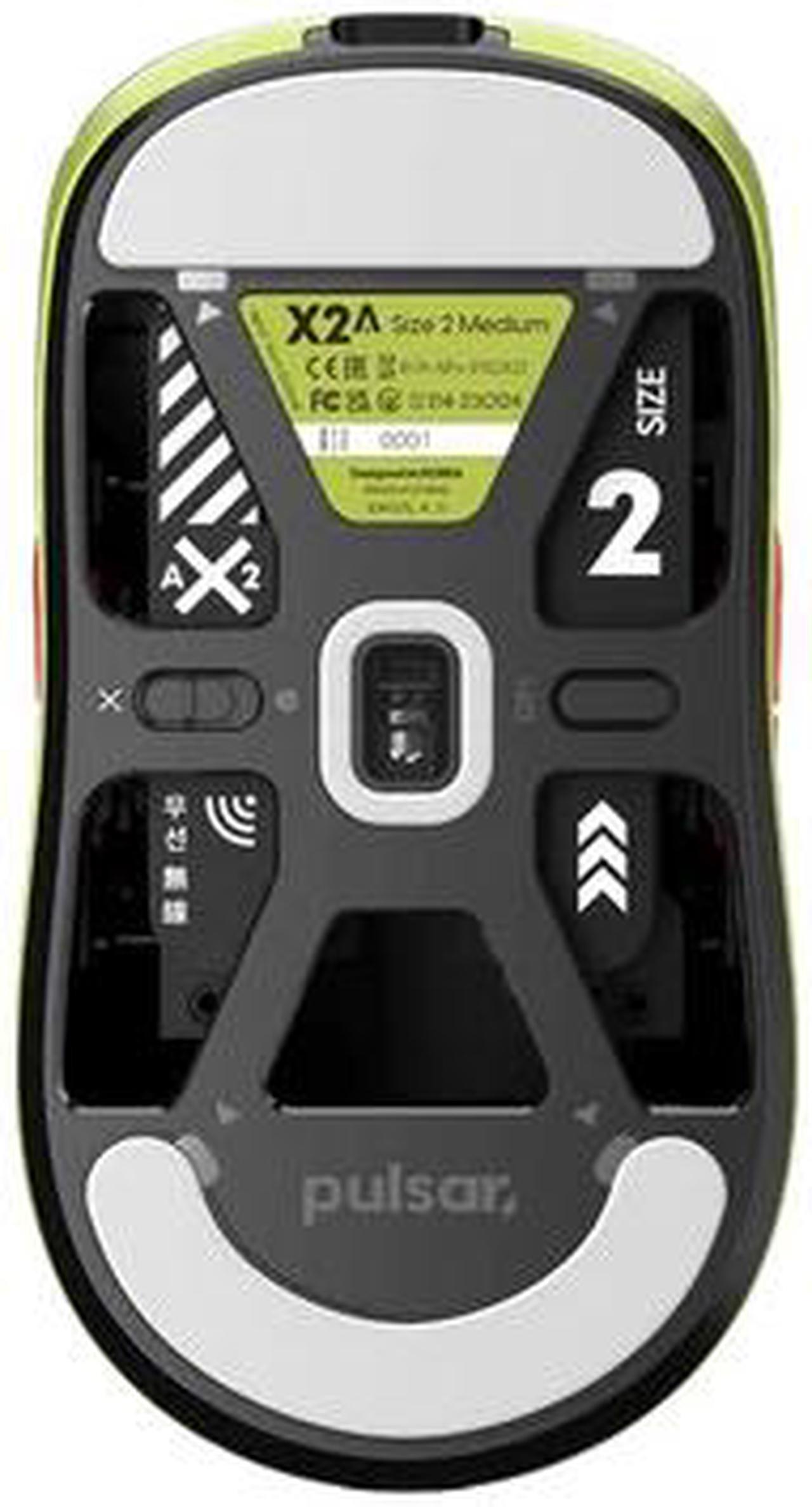 Alt view image 6 of 6 - Pulsar Gaming Gears X2A Demon Slayer Edition - Wireless Gaming Mouse - Ambidextrous, Ultra Lightweight 58g, PAW3395 26K DPI Sensor, 1ms Polling Rate, Optical Switch, Lag-Free 2.4 GHz, Himejima Gyomei