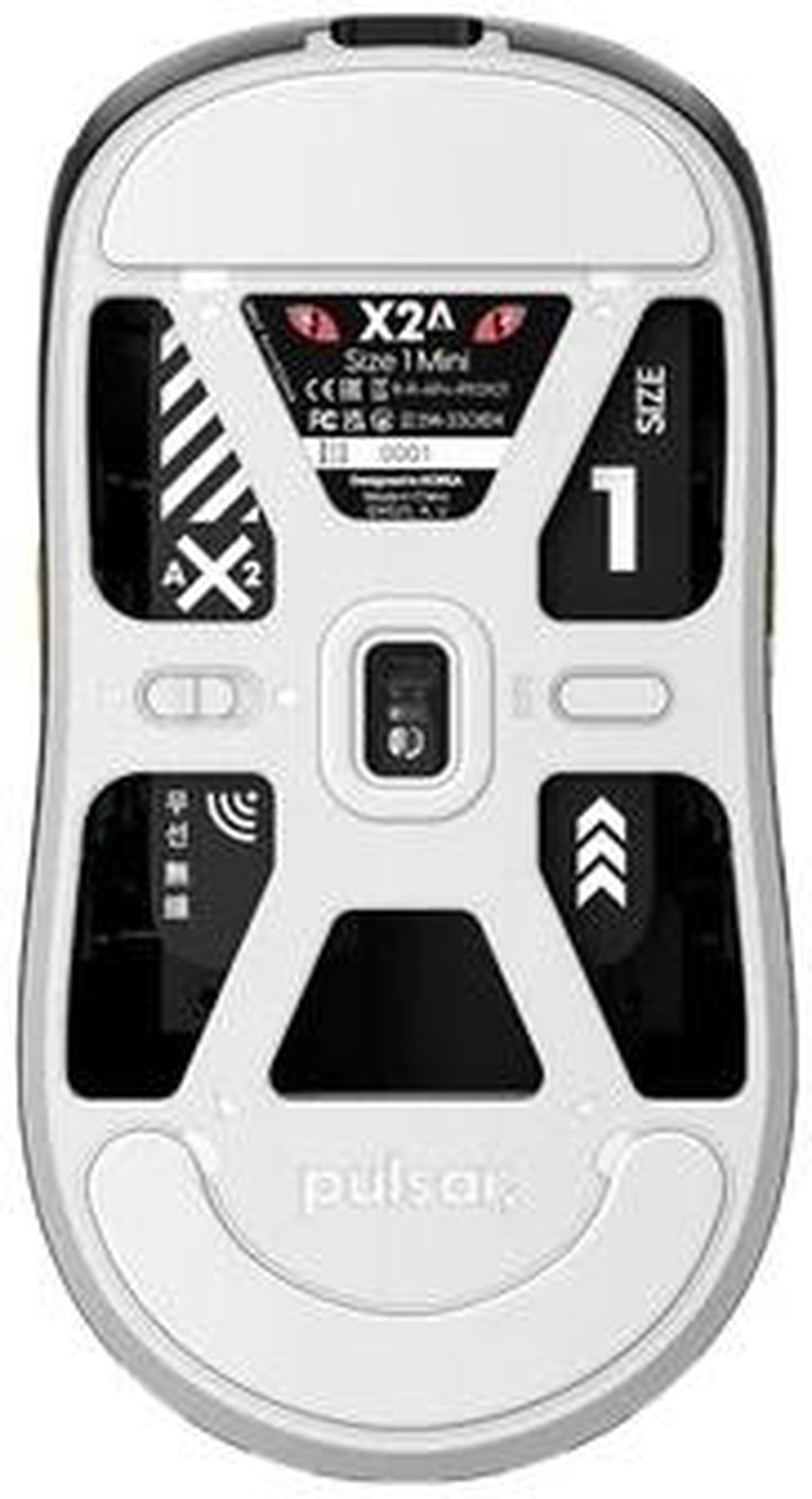 Alt view image 6 of 6 - Pulsar Gaming Gears X2A Mini Demon Slayer Edition - Wireless Gaming Mouse - Ambidextrous, Ultra Lightweight 56g, PAW3395 26K DPI, 1ms Polling Rate, Optical Switch, Lag-Free 2.4 GHz, Iguro Obanai