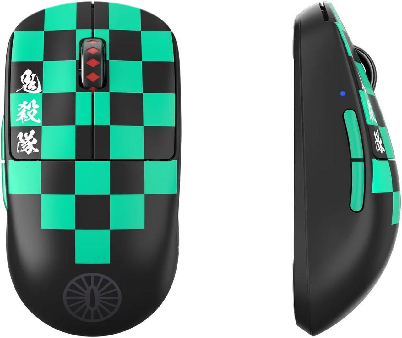 Alt view image 3 of 6 - Pulsar Gaming Gears X2 V2 Demon Slayer Edition - Wireless Gaming Mouse, 4K Dongle included, Ultra Lightweight 54g, PAW3395 26K DPI, 1ms Polling, Optical, Symmetrical Shape, Lag-Fre 2.4 GHz, Tanjiro