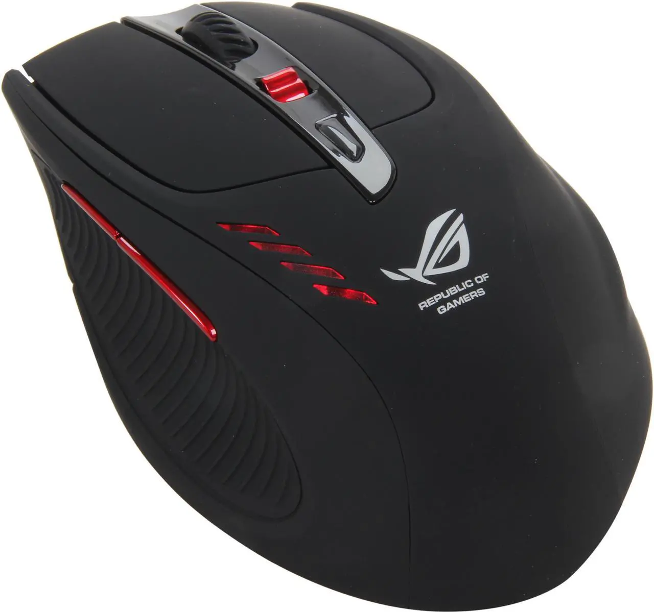 Main image of ASUS ROG GX950 90-XB3L00MU00000- Black 1 x Wheel USB Wired Laser Mouse