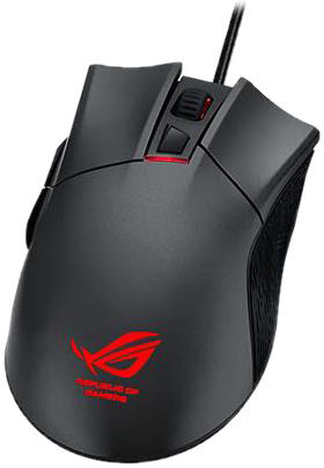 Alt view image 4 of 7 - ASUS ROG Gladius Wired Optical Gaming Mouse, 6400 DPI, Steel Grey