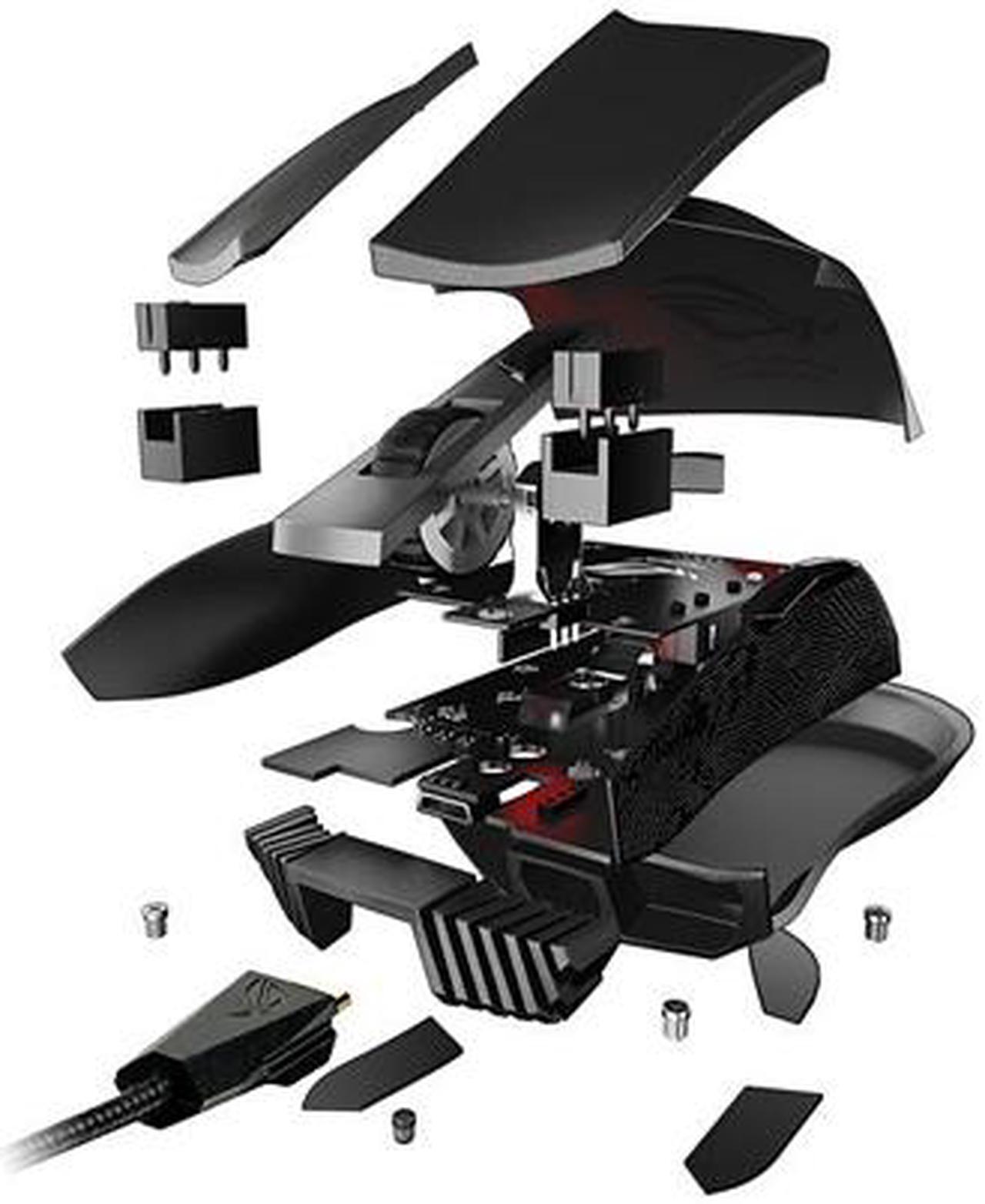 Alt view image 7 of 7 - ASUS ROG Gladius Wired Optical Gaming Mouse, 6400 DPI, Steel Grey